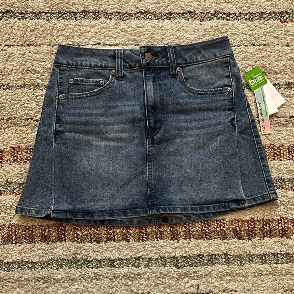 New Jean MiniSkirt
